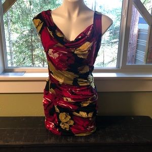 Floral print dress
